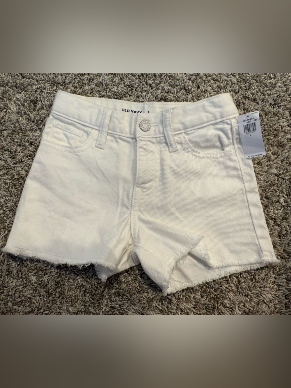 Old Navy White Denim Shorts